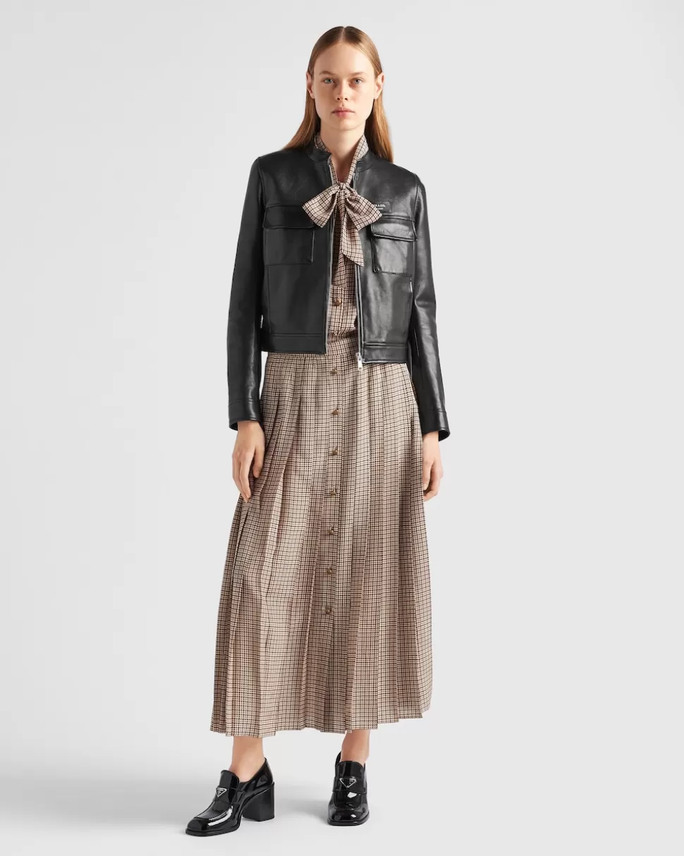 Prada Chaqueta De Piel^Mujer ROPA DE PIEL