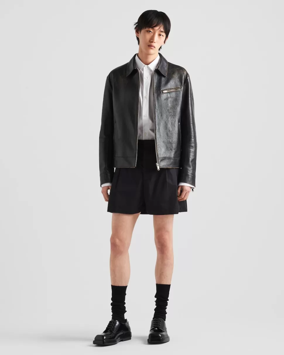 Prada Chaqueta De Piel^Hombre ROPA DE PIEL
