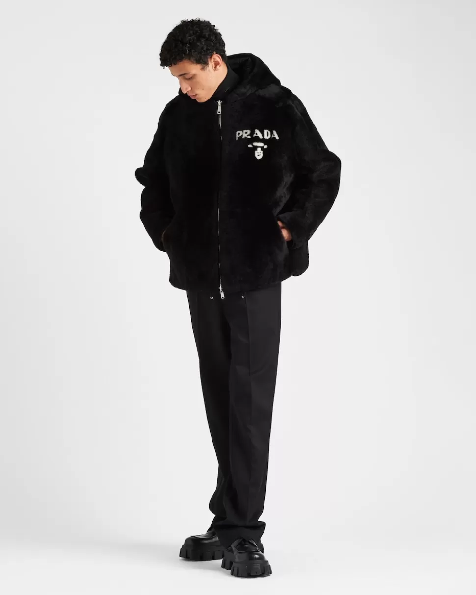Prada Chaqueta De Piel Vuelta Reversible^Hombre ROPA DE PIEL
