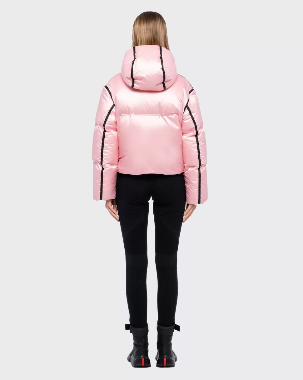 Prada Chaqueta De Plumón Corta De Re-nylon Técnico^Mujer ROPA