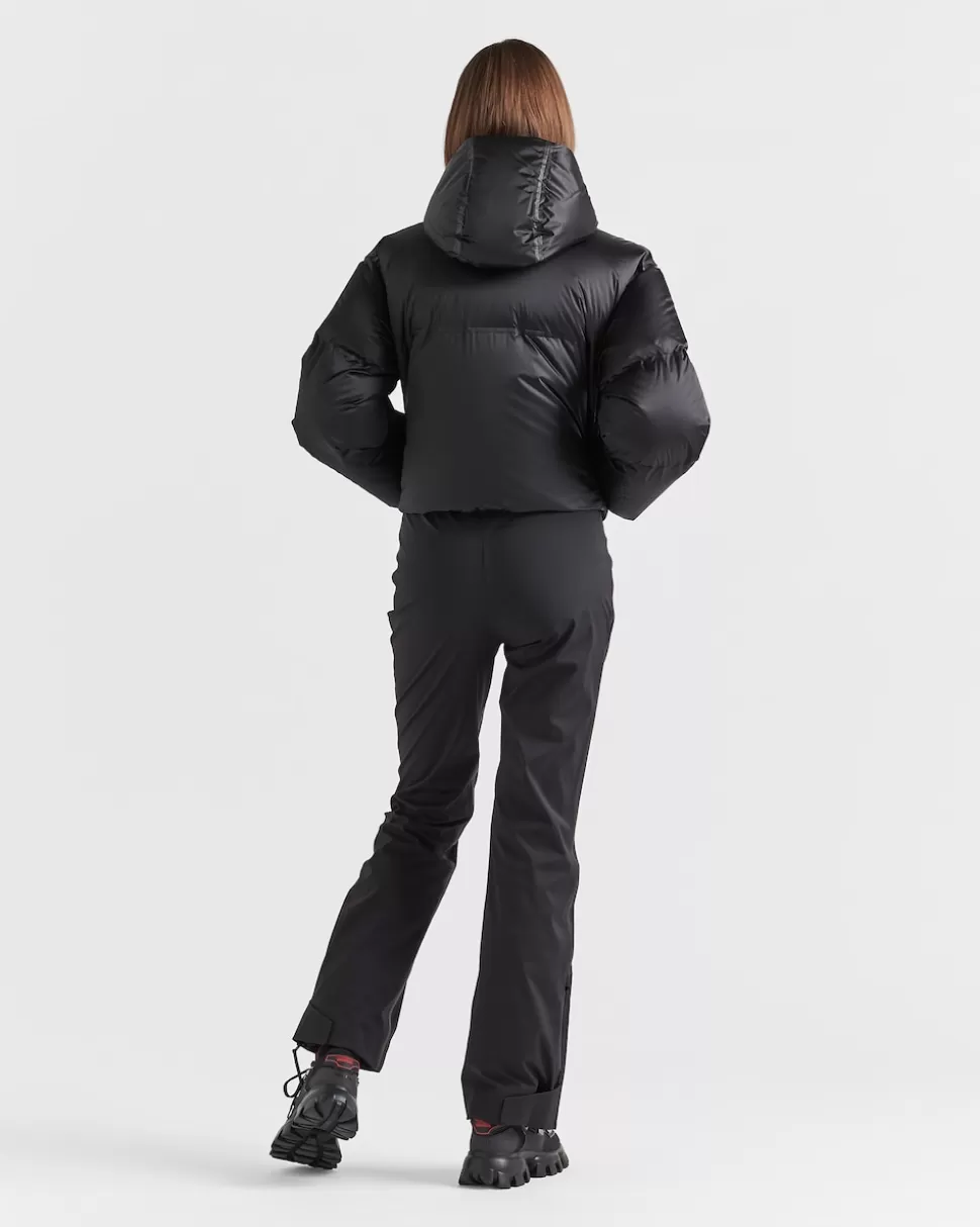 Prada Chaqueta De Plumón Corta De Re-nylon Técnico^Mujer ROPA
