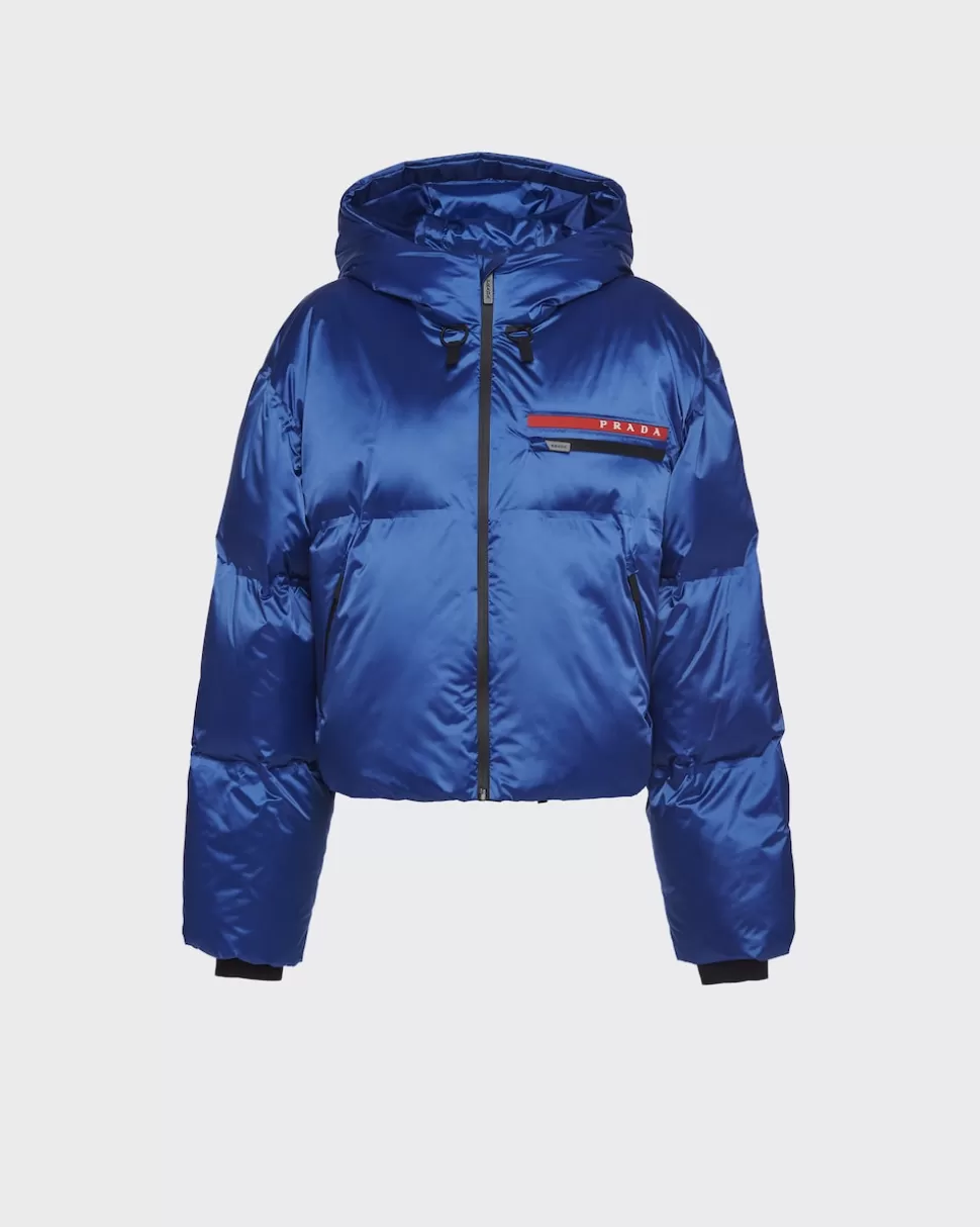 Prada Chaqueta De Plumón Corta De Re-nylon Técnico^Mujer ROPA