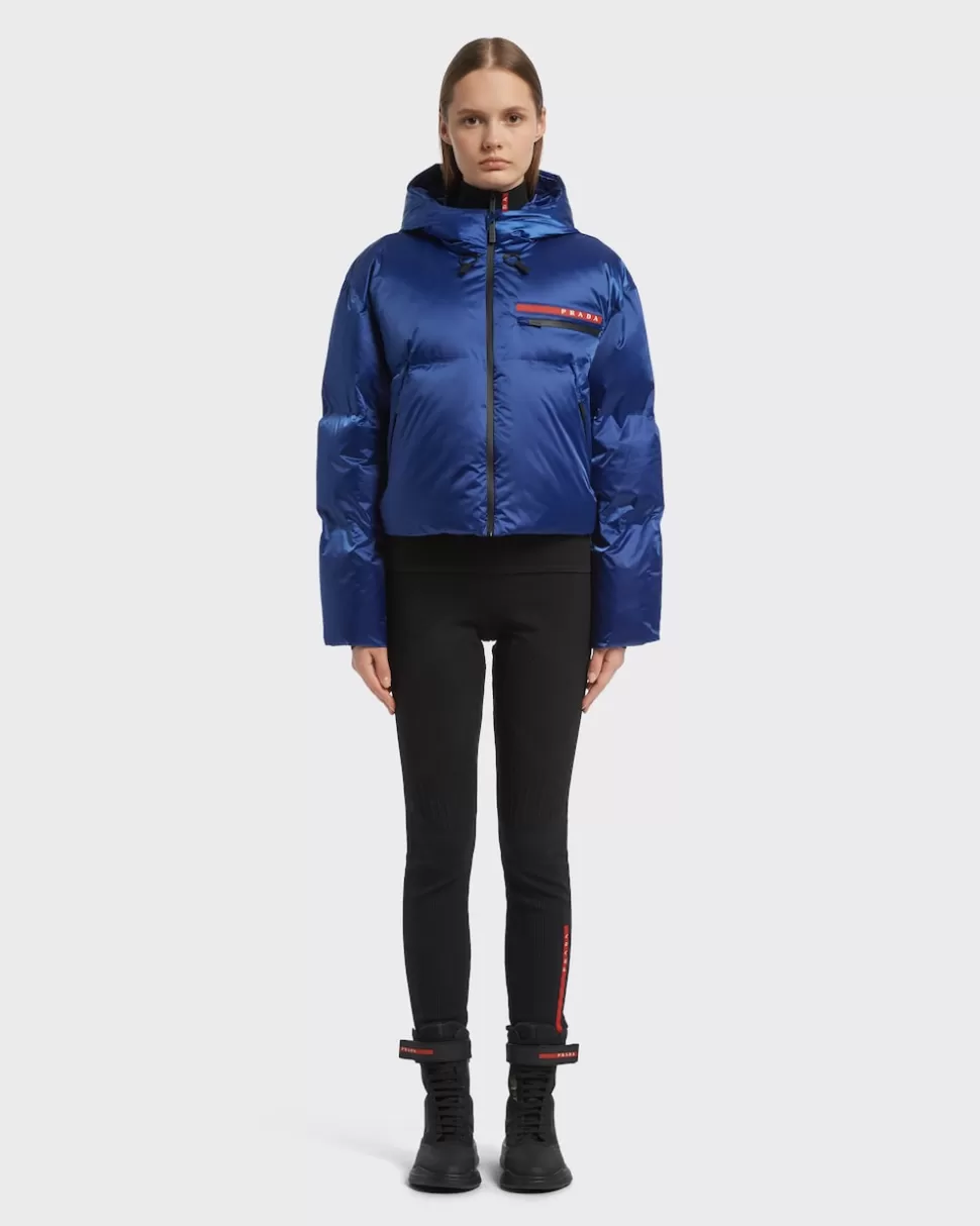 Prada Chaqueta De Plumón Corta De Re-nylon Técnico^Mujer ROPA
