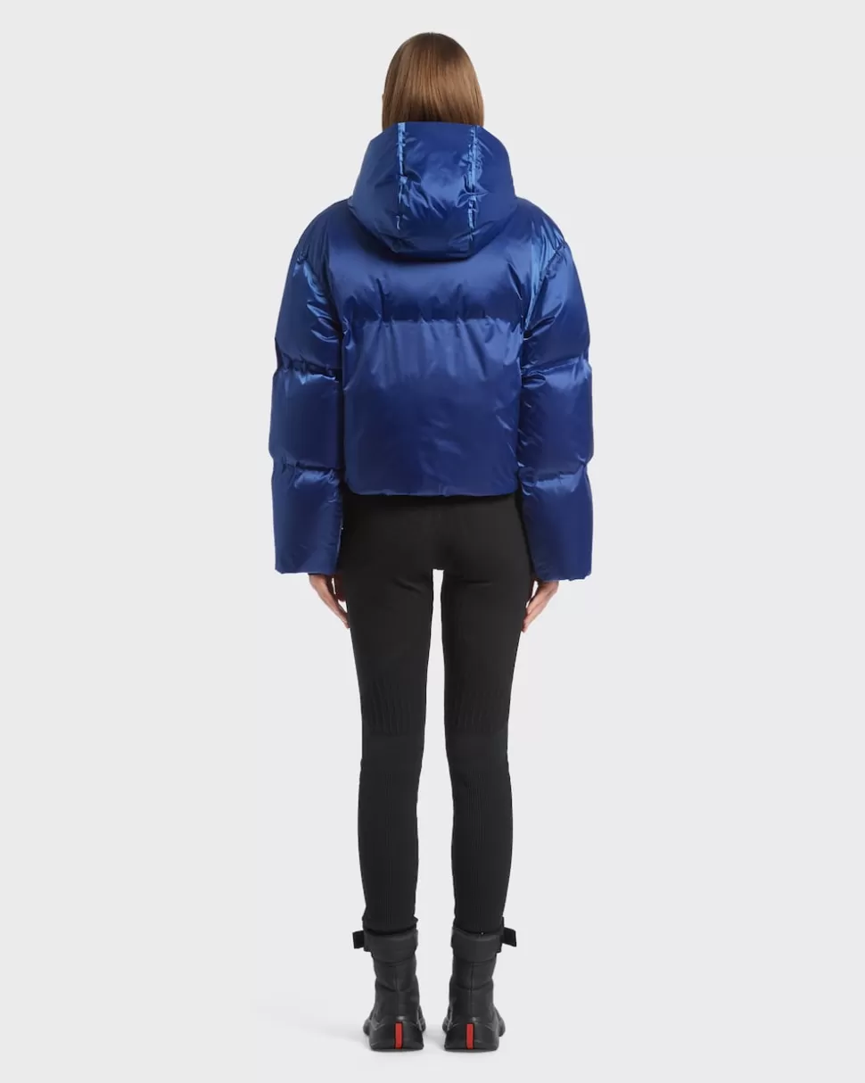 Prada Chaqueta De Plumón Corta De Re-nylon Técnico^Mujer ROPA