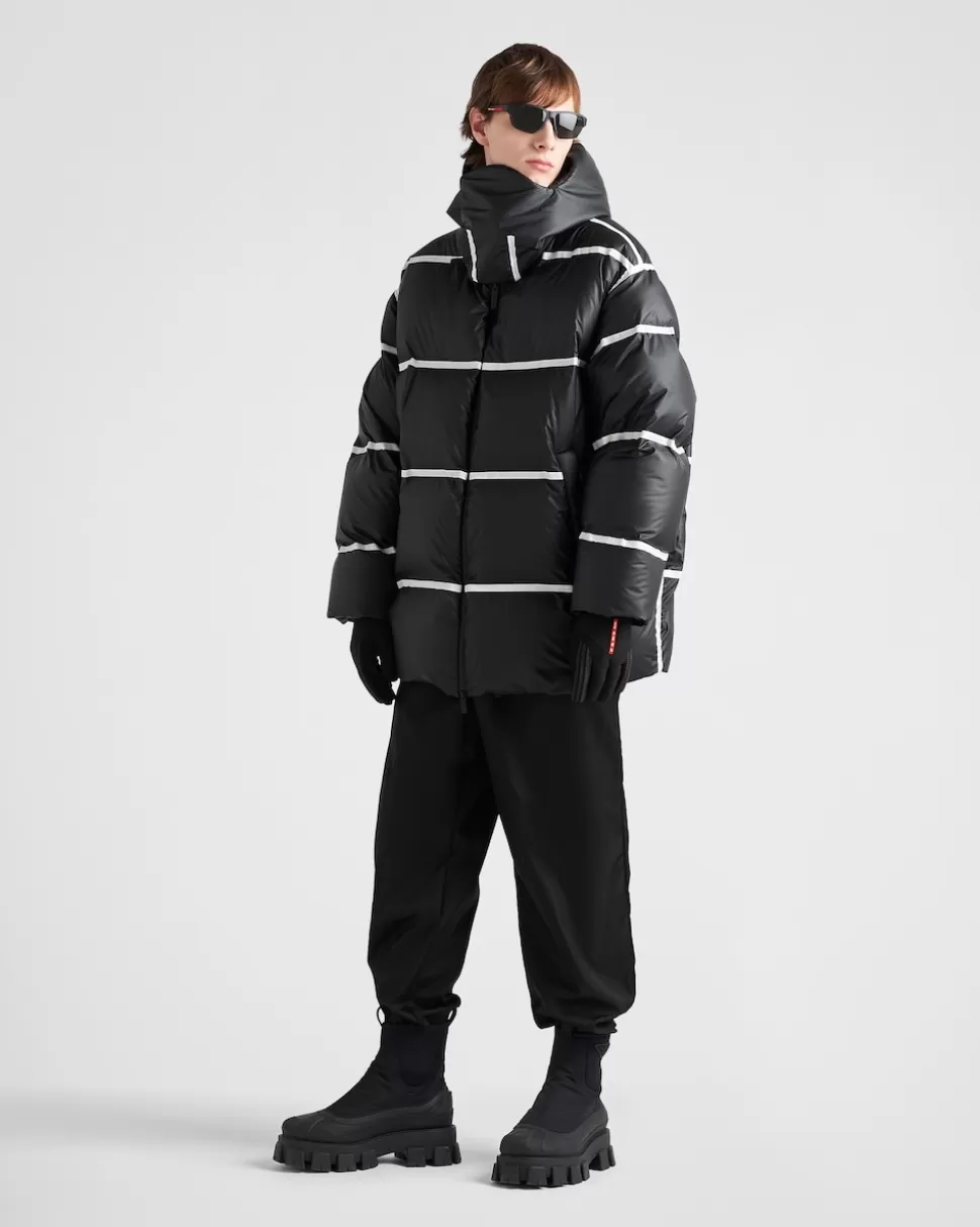 Prada Chaqueta De Plumón De Tejido Técnico Ligero^Hombre ROPA