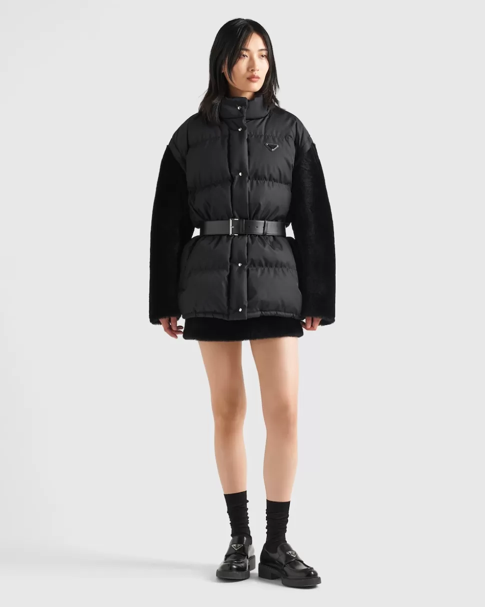 Prada Chaqueta De Plumón En Re-nylon^Mujer ROPA DE ABRIGO