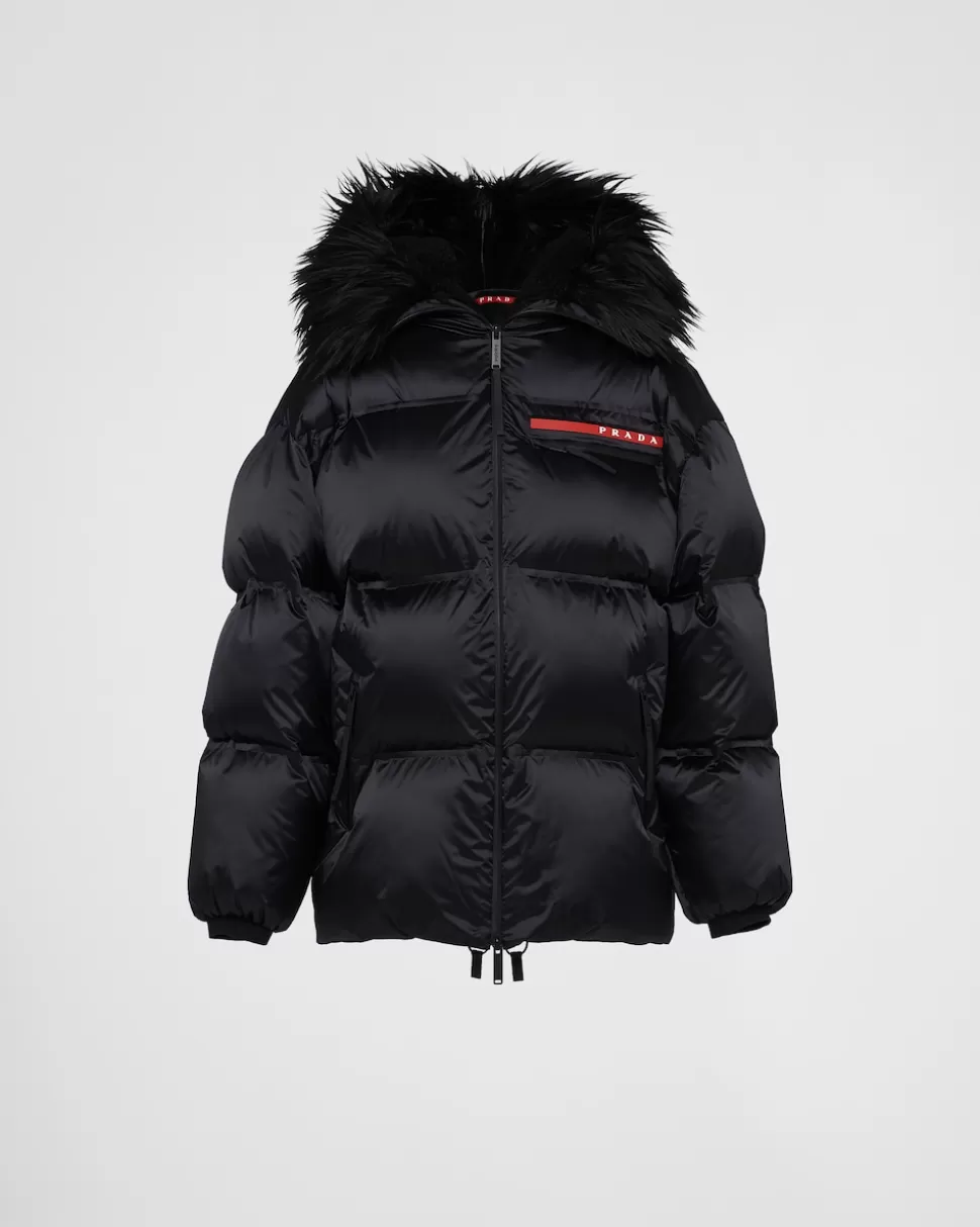 Prada Chaqueta De Plumón Y Re-nylon Técnico^Mujer ROPA