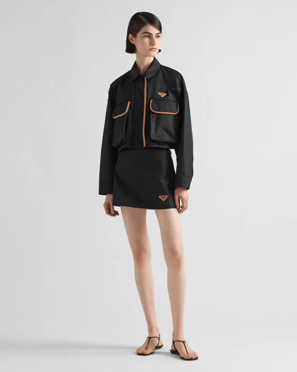 Prada Chaqueta De Re-nylon^Mujer ROPA DE ABRIGO