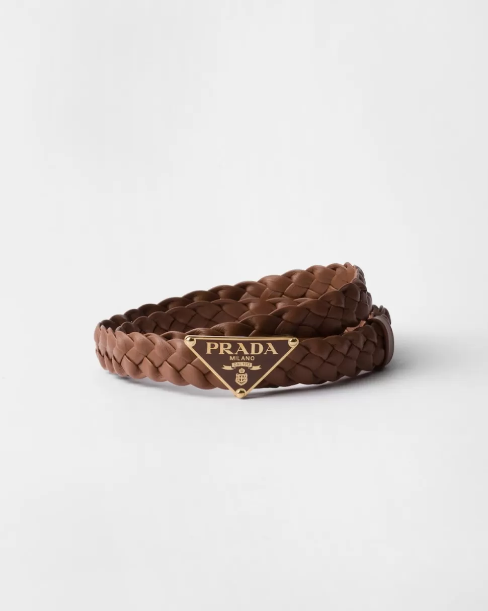 Prada Cinturón De Napa^Mujer CINTURONES