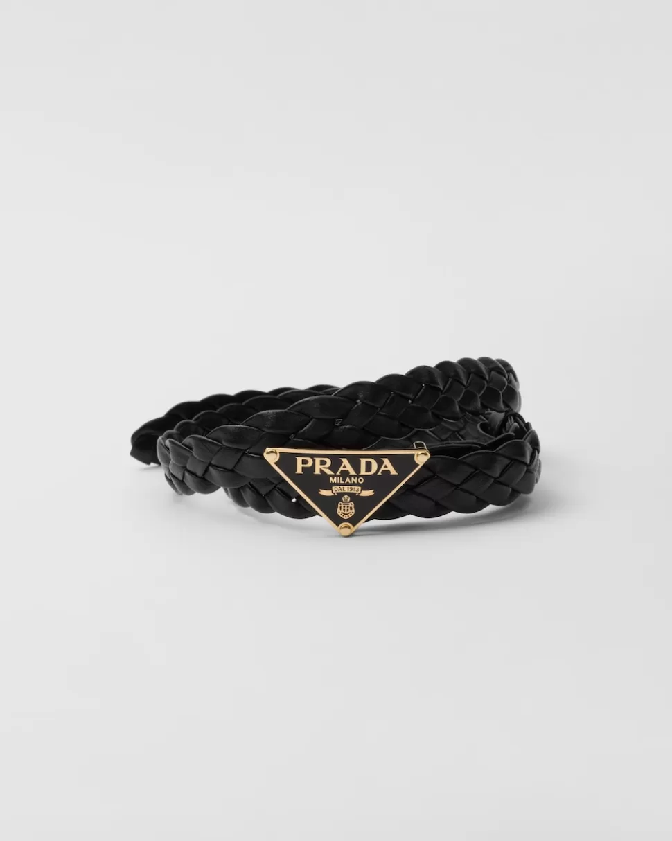 Prada Cinturón De Napa^Mujer CINTURONES