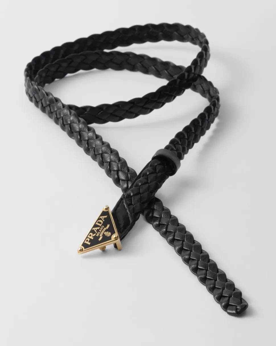 Prada Cinturón De Napa^Mujer CINTURONES