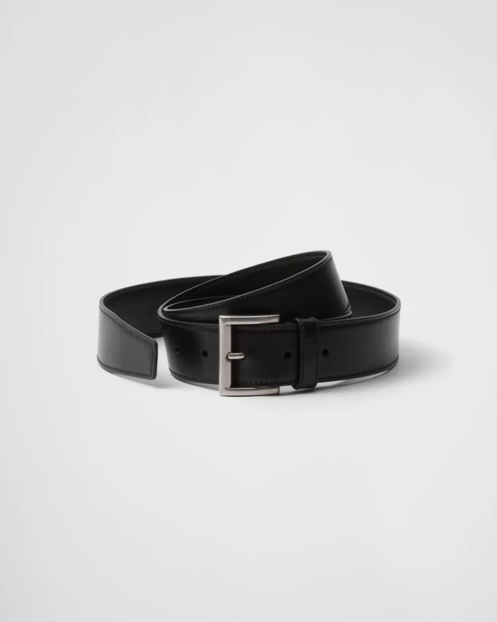 Prada Cinturón De Piel^Mujer CINTURONES