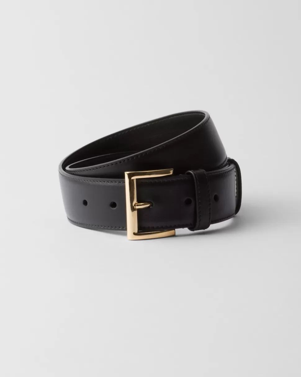 Prada Cinturón De Piel^Mujer CINTURONES