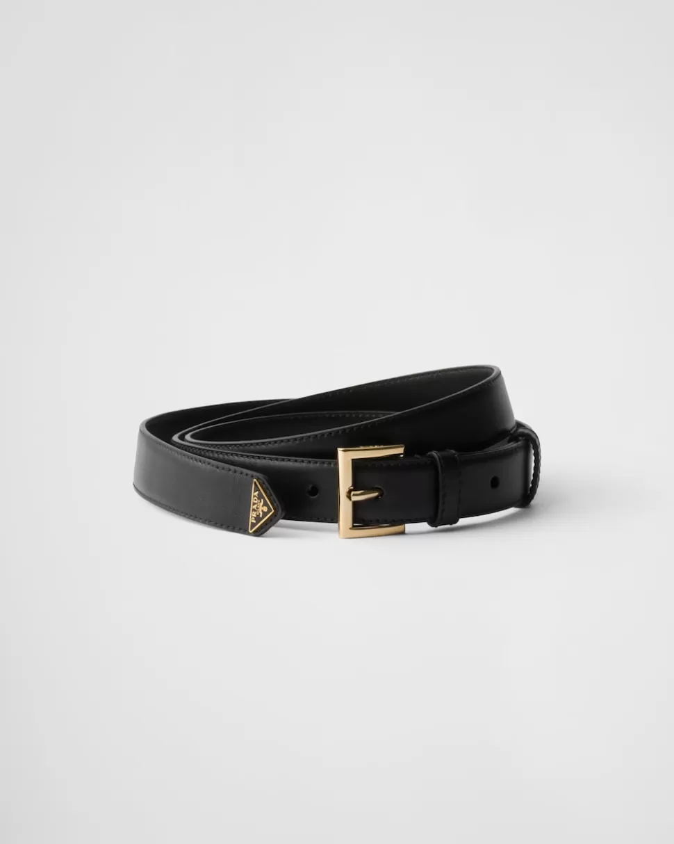 Prada Cinturón De Piel^Mujer CINTURONES