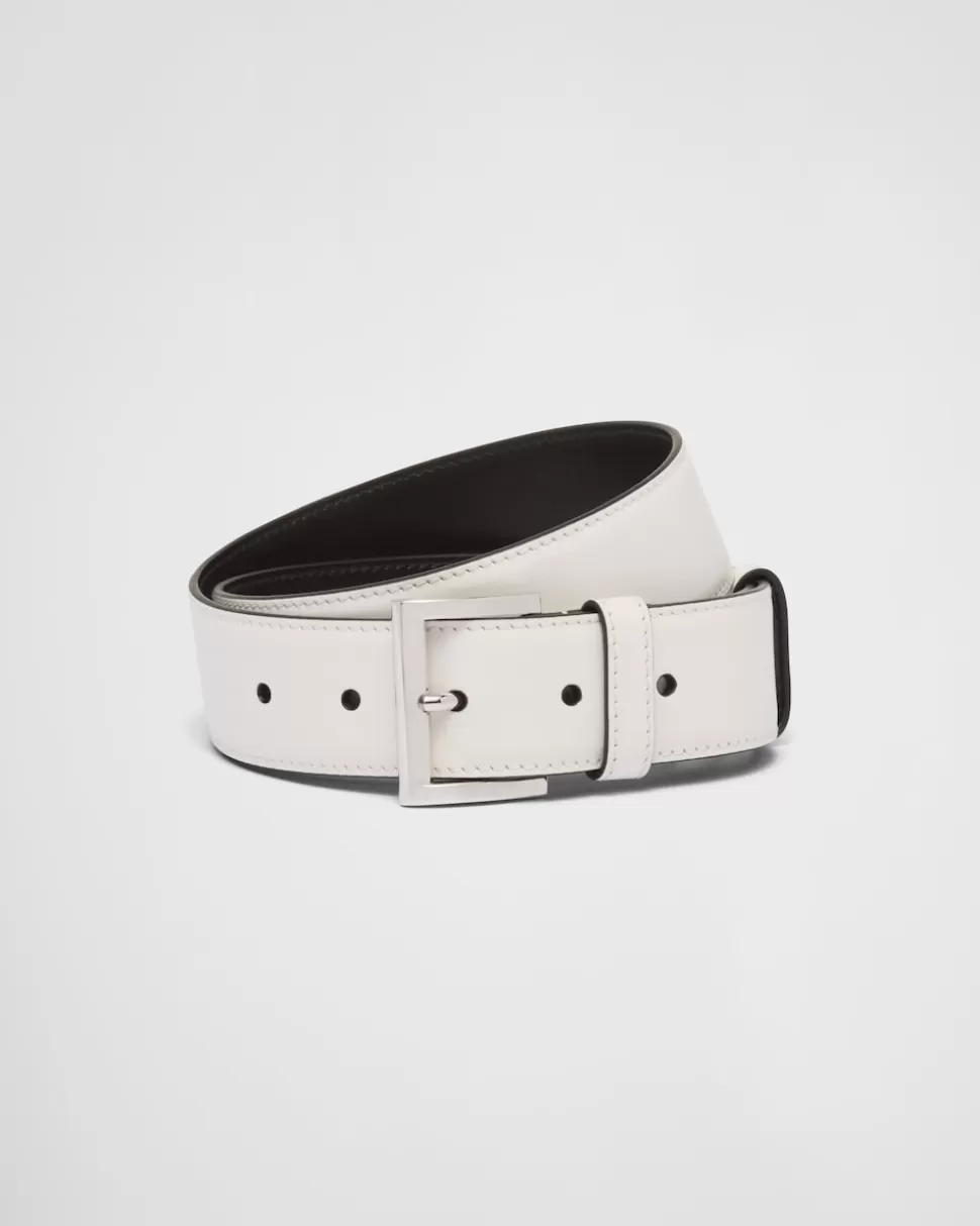 Prada Cinturón De Piel^Mujer CINTURONES