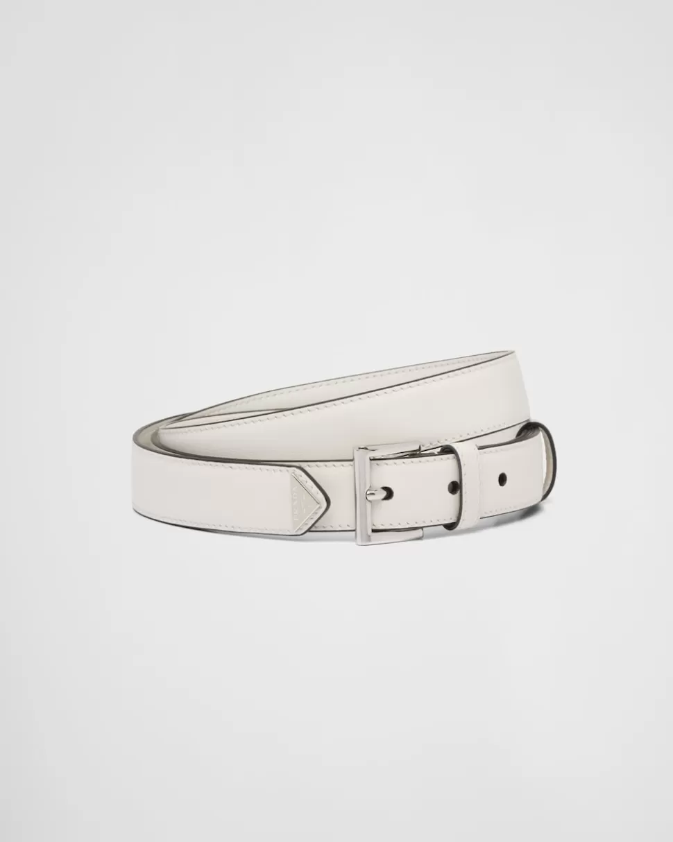 Prada Cinturón De Piel^Mujer CINTURONES
