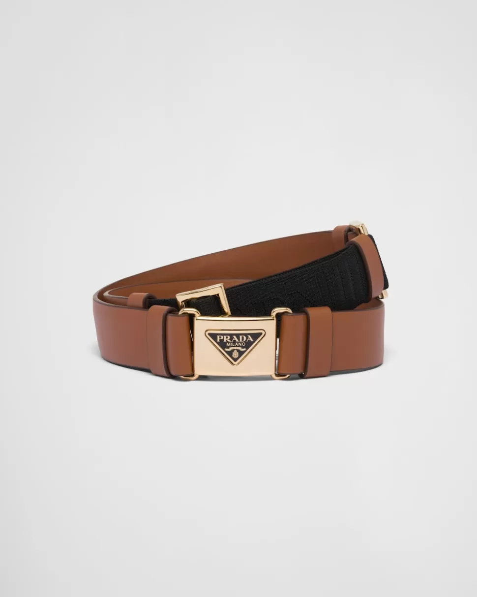 Prada Cinturón De Piel^Mujer CINTURONES