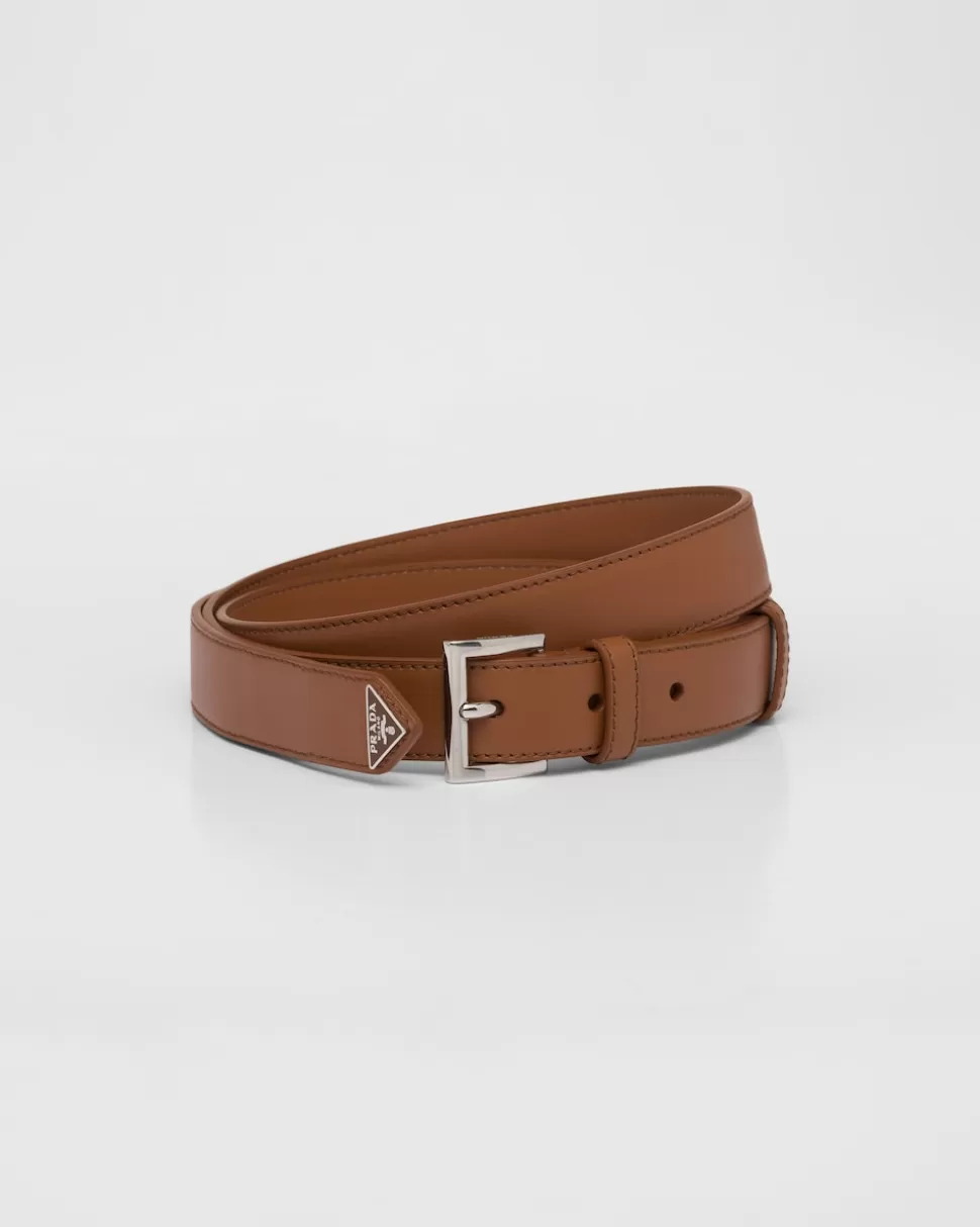 Prada Cinturón De Piel^Mujer CINTURONES