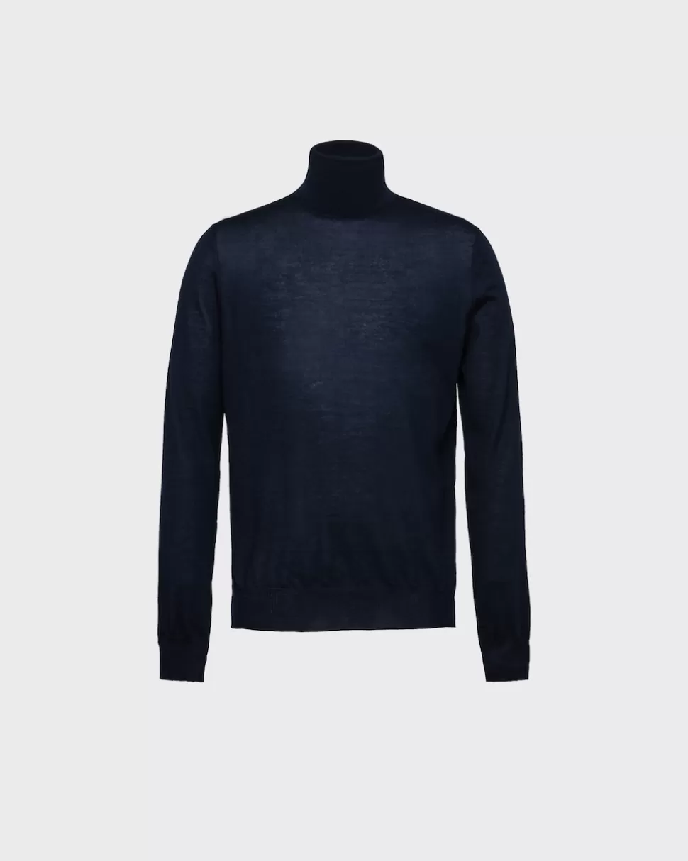 Prada Cuello Alto De Cachemir^Hombre TEJIDOS DE PUNTO