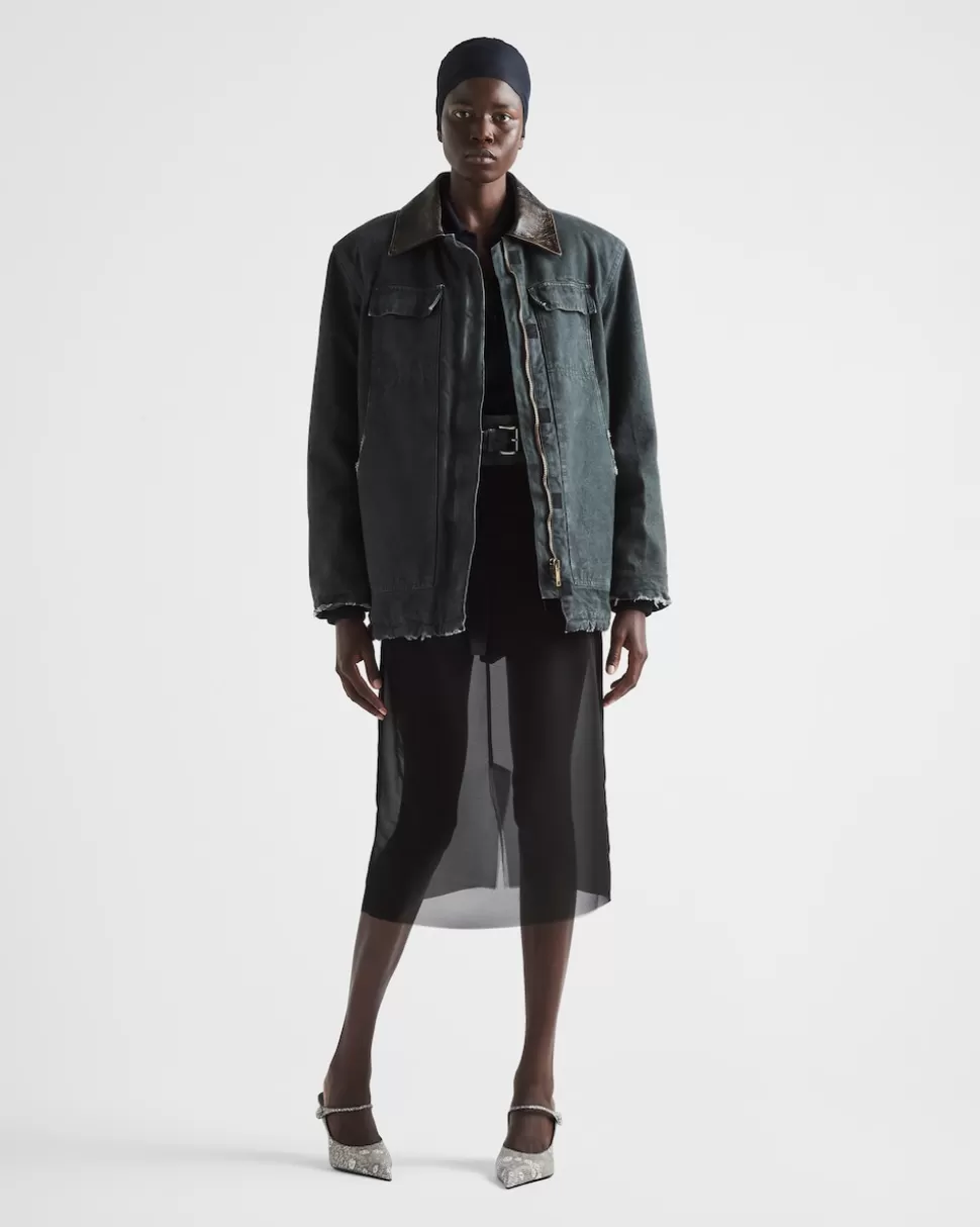 Prada Falda Georgette^Mujer FALDAS