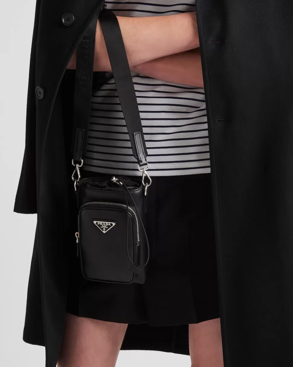 Prada Funda Para Smartphone De Piel^Hombre ACCESORIOS TECNOLÓGICOS Y LLAVEROS