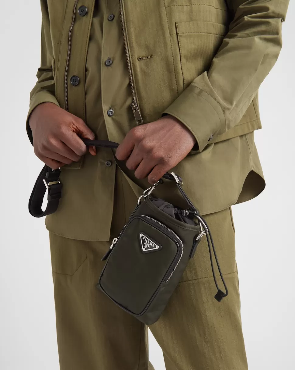 Prada Funda Para Smartphone De Re-nylon^Hombre COLECCIÓN MASCULINA | ACCESORIOS TECNOLÓGICOS Y LLAVEROS