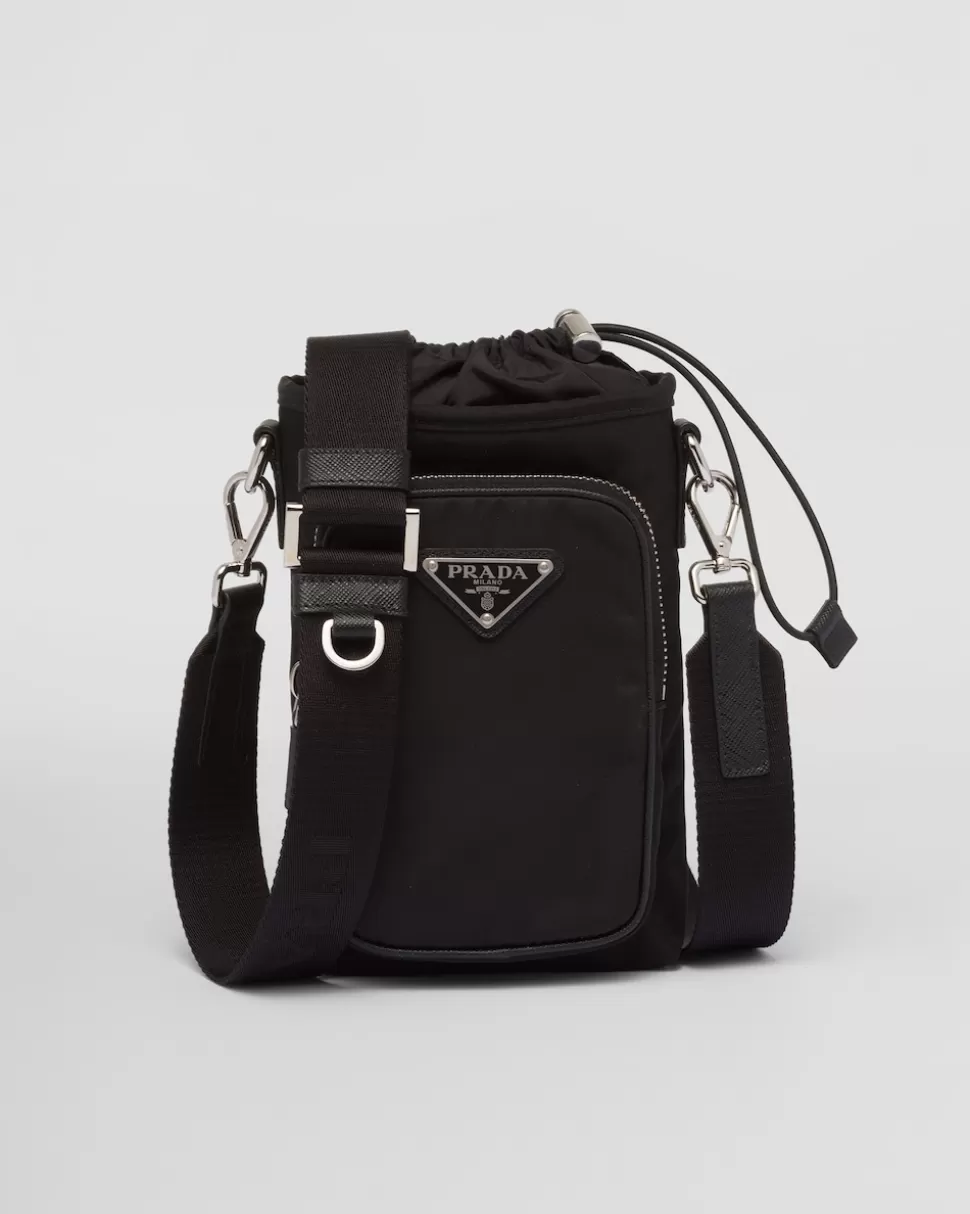 Prada Funda Para Smartphone De Re-nylon^Mujer/Hombre COLECCIÓN MASCULINA | ACCESORIOS TECNOLÓGICOS Y LLAVEROS