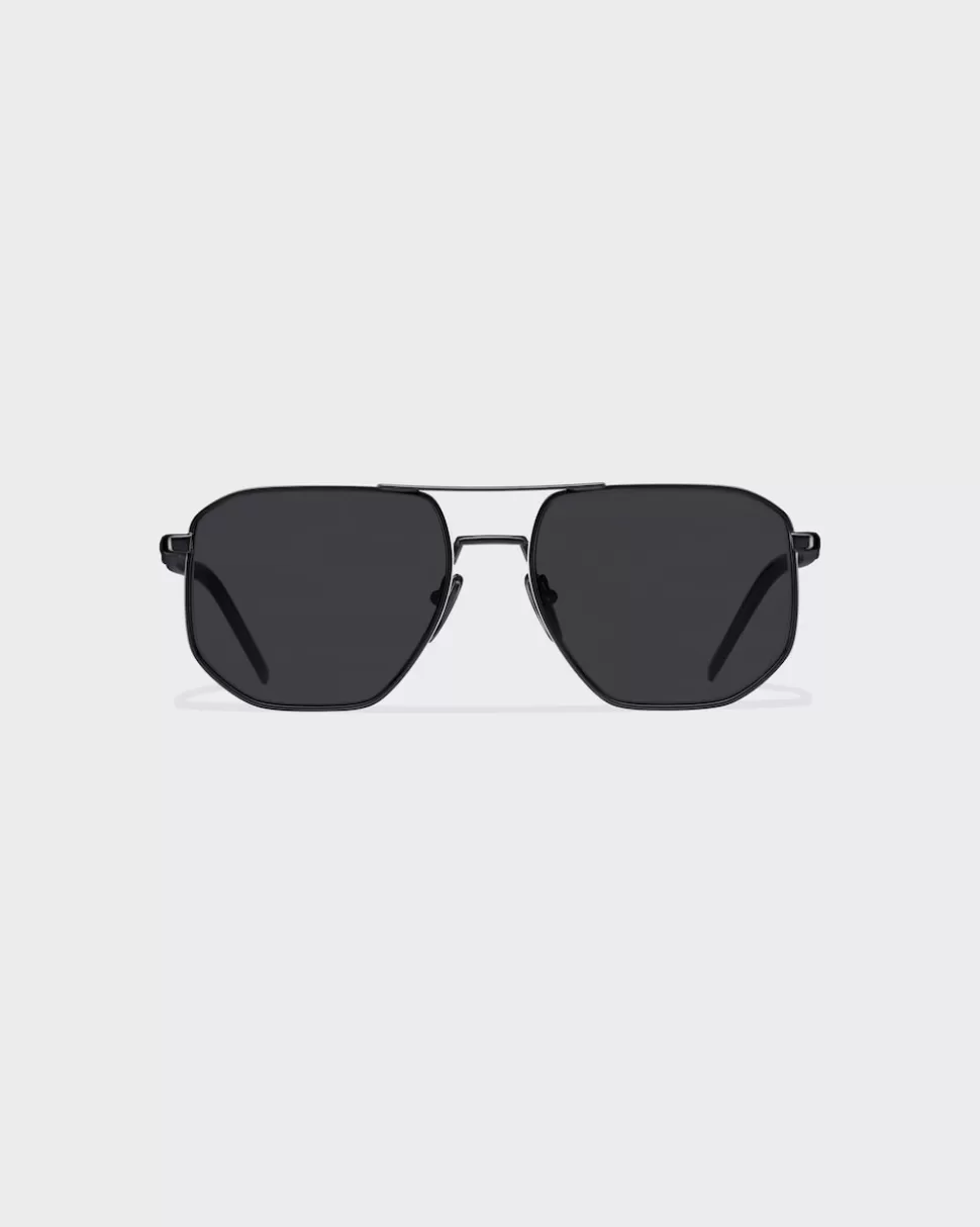 Prada Gafas De Sol Con Logo ^Hombre GAFAS DE SOL