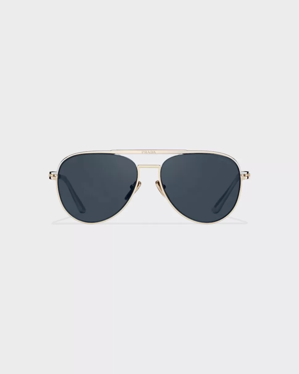 Prada Gafas De Sol Con Logo ^Hombre GAFAS DE SOL
