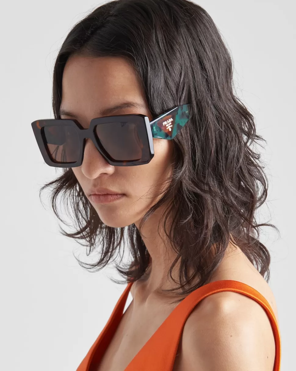 Prada Gafas De Sol Con Logo ^Mujer GAFAS DE SOL
