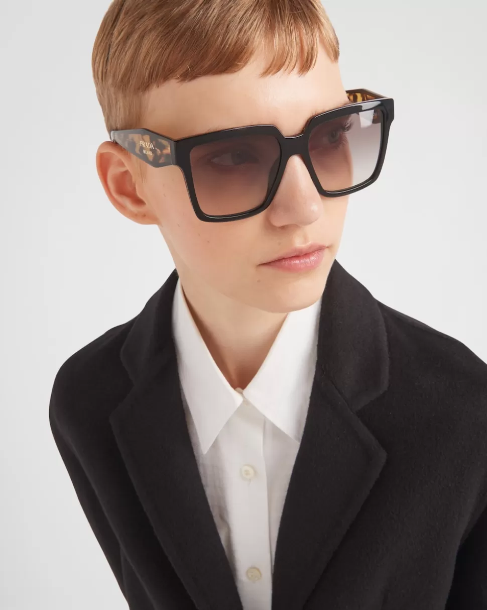 Prada Gafas De Sol Con Logo ^Mujer GAFAS DE SOL