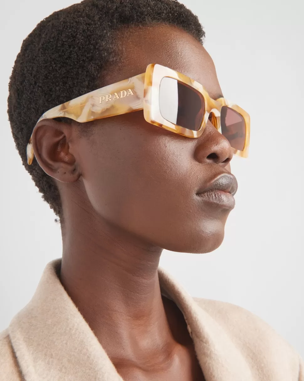 Prada Gafas De Sol Con Logo ^Mujer GAFAS DE SOL