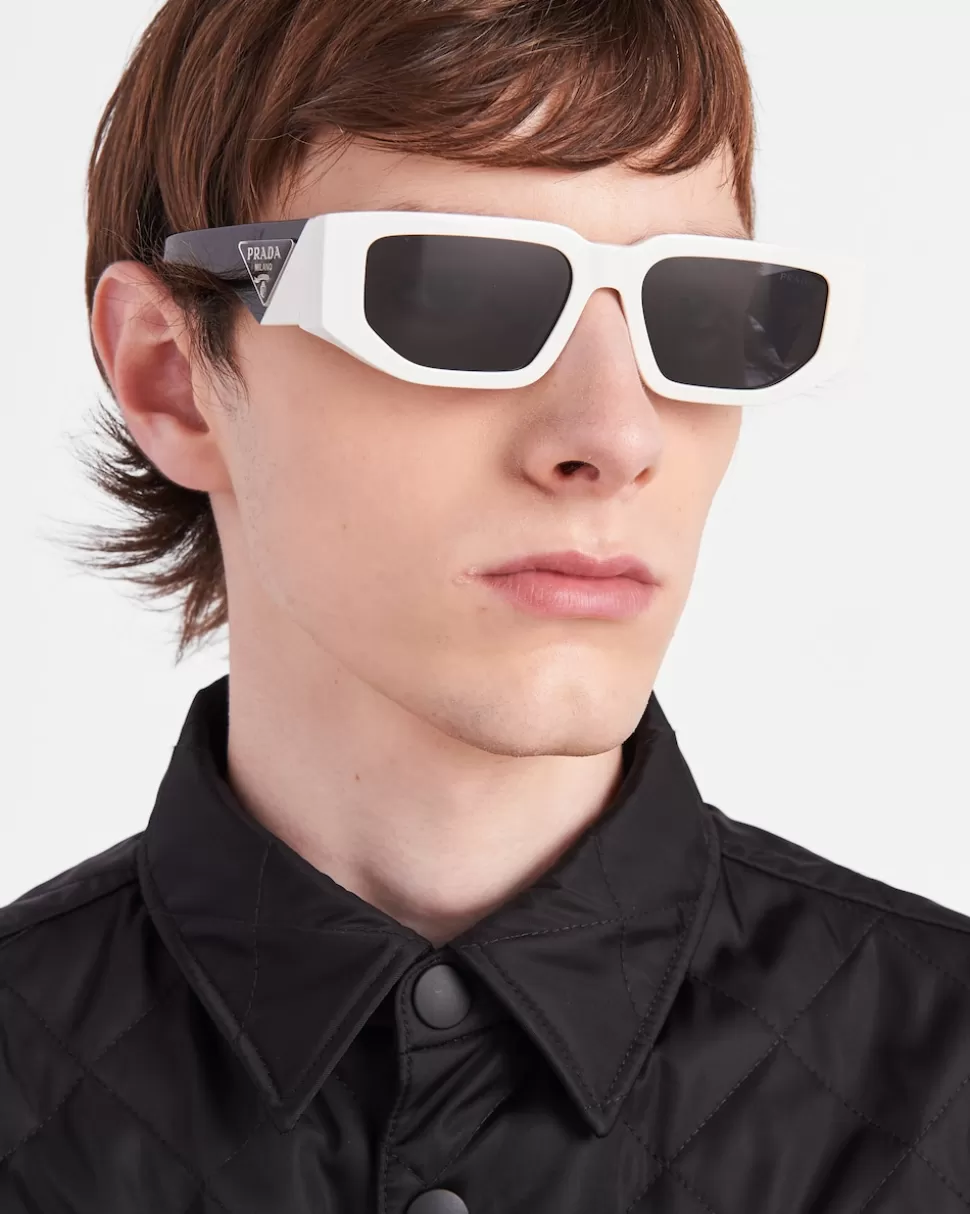 Prada Gafas De Sol Con Logo Triangular^Hombre GAFAS DE SOL