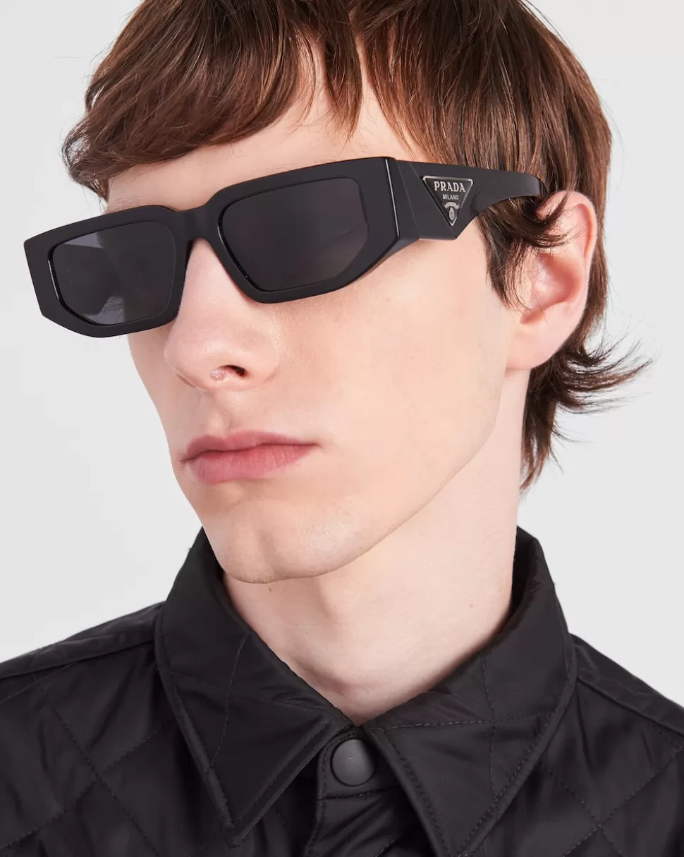 Prada Gafas De Sol Con Logo Triangular^Hombre GAFAS DE SOL