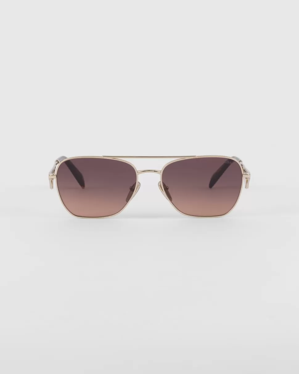 Prada Gafas De Sol Con Logo Triangular^Mujer GAFAS DE SOL
