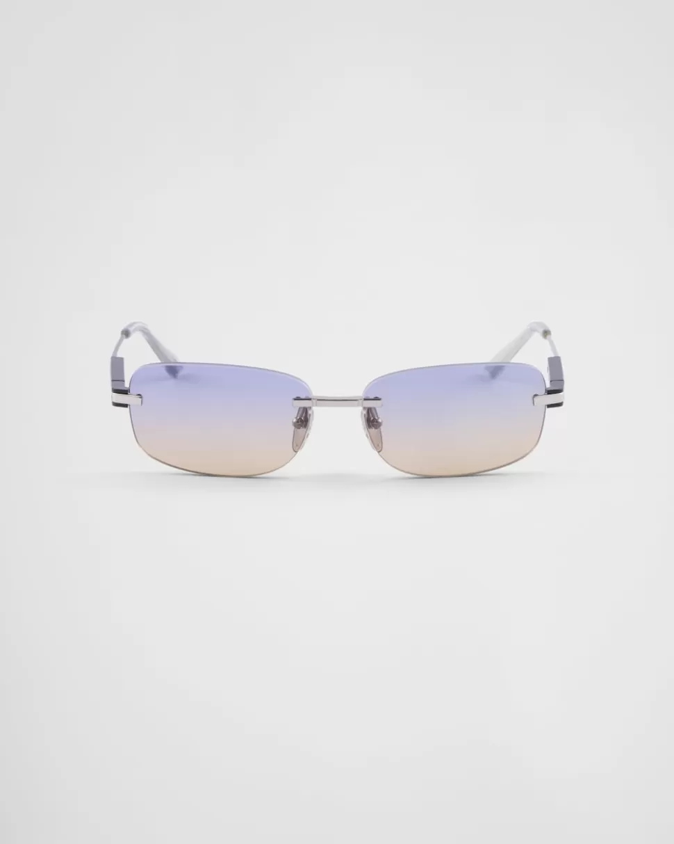 Prada Gafas De Sol Con Una Icónica Placa De Metal^Hombre GAFAS DE SOL