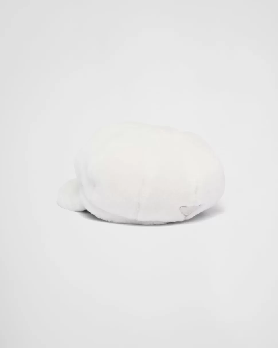 Prada Gorra Tipo Gatsby De Borreguillo^Mujer SOMBREROS Y GUANTES