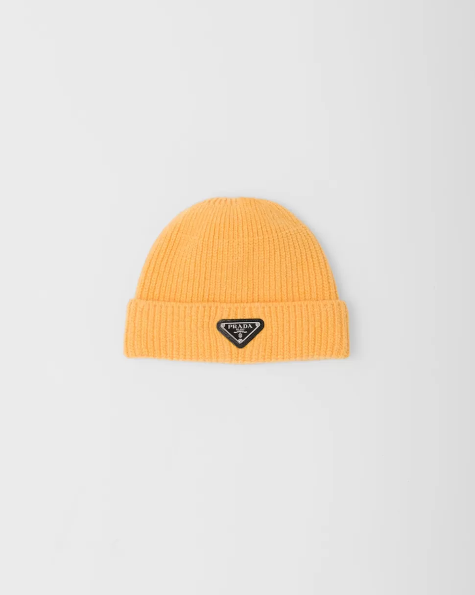 Prada Gorro De Lana Y Cachemir^Hombre SOMBREROS Y GUANTES