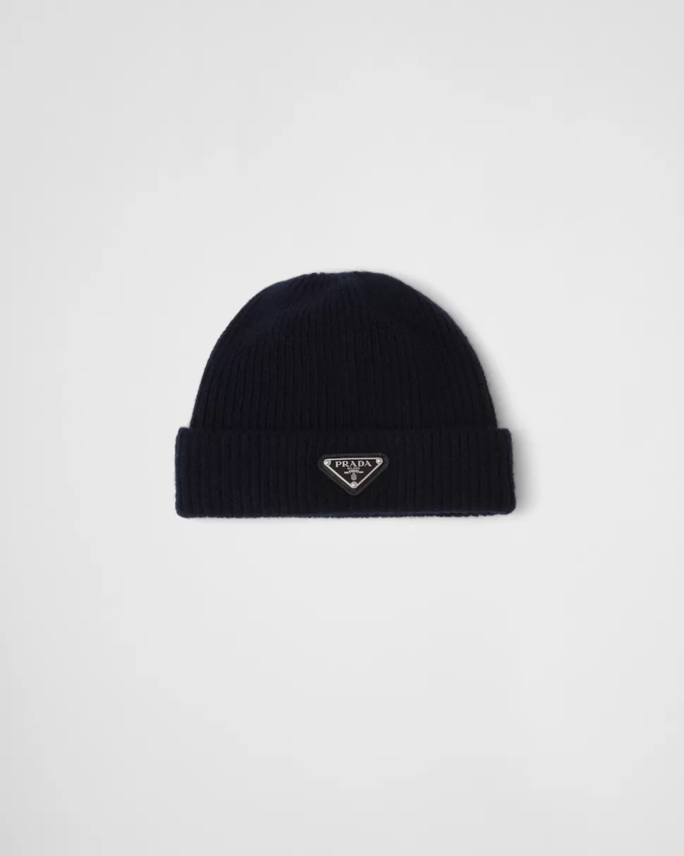 Prada Gorro De Lana Y Cachemir^Hombre SOMBREROS Y GUANTES