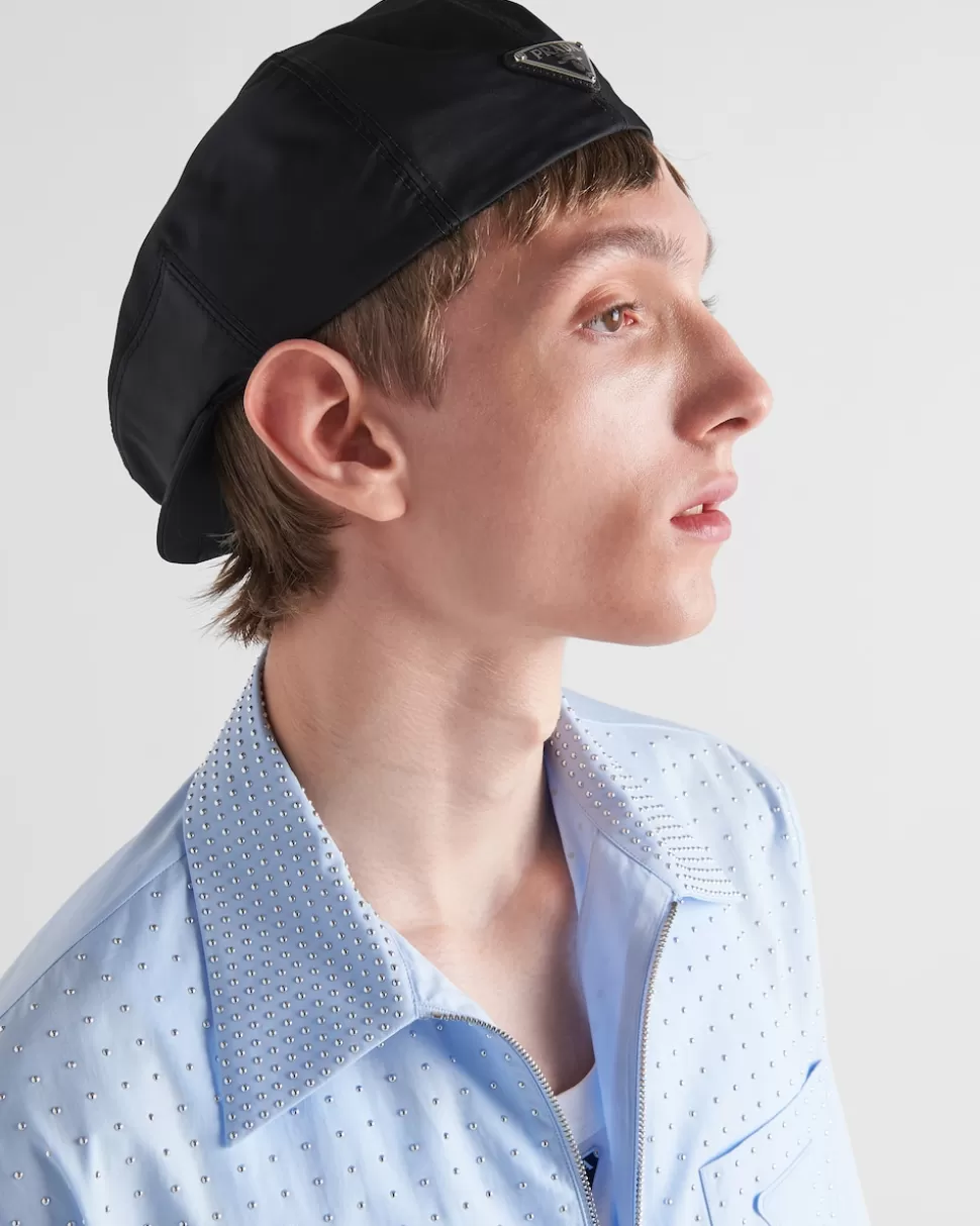 Prada Gorro De Re-nylon^Hombre COLECCIÓN MASCULINA | SOMBREROS Y GUANTES