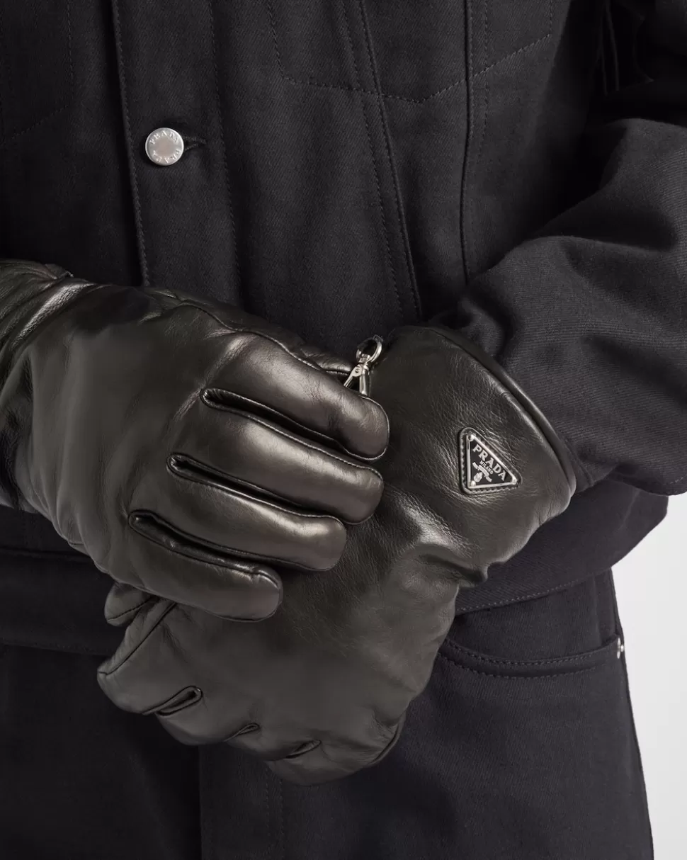 Prada Guantes De Napa^Hombre SOMBREROS Y GUANTES