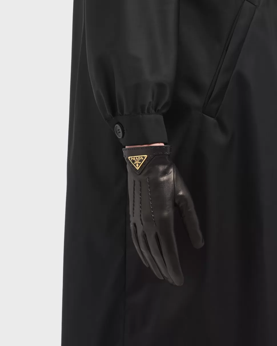 Prada Guantes De Napa^Mujer SOMBREROS Y GUANTES