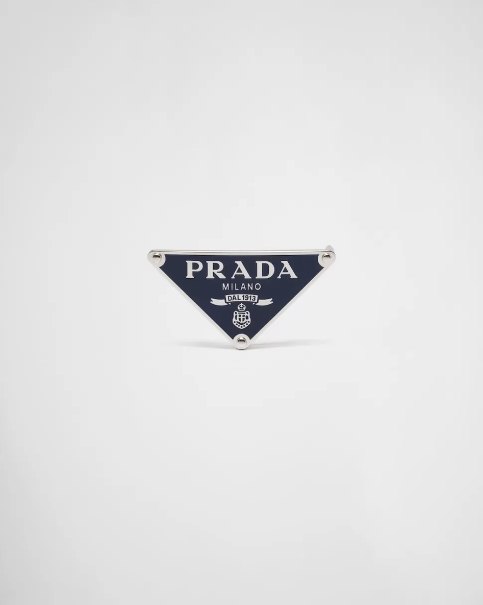 Prada Hebilla De Metal Esmaltado Para Cinturón^Hombre CINTURONES PERSONALIZADOS