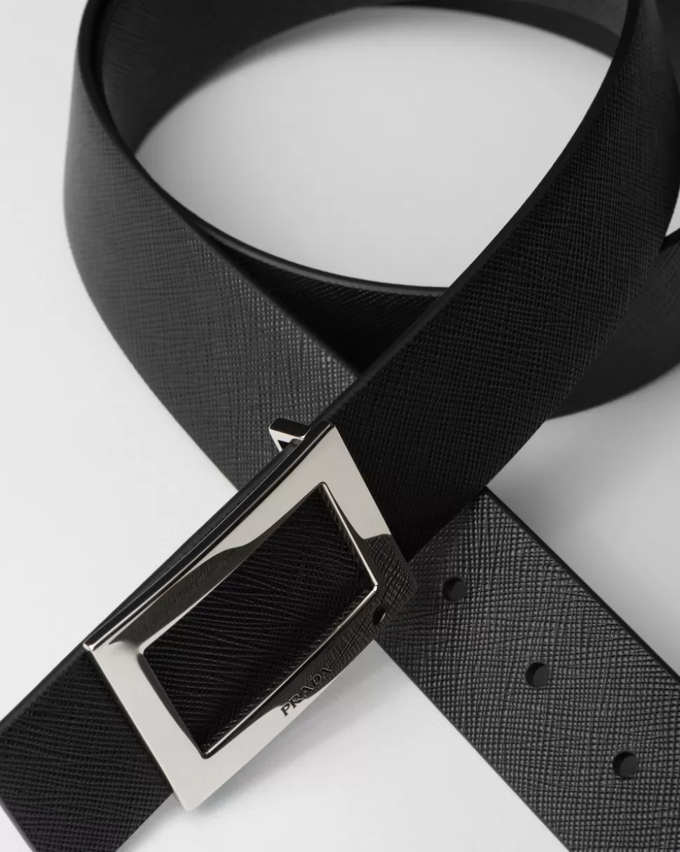 Prada Hebilla De Metal Para Cinturón^Hombre CINTURONES PERSONALIZADOS
