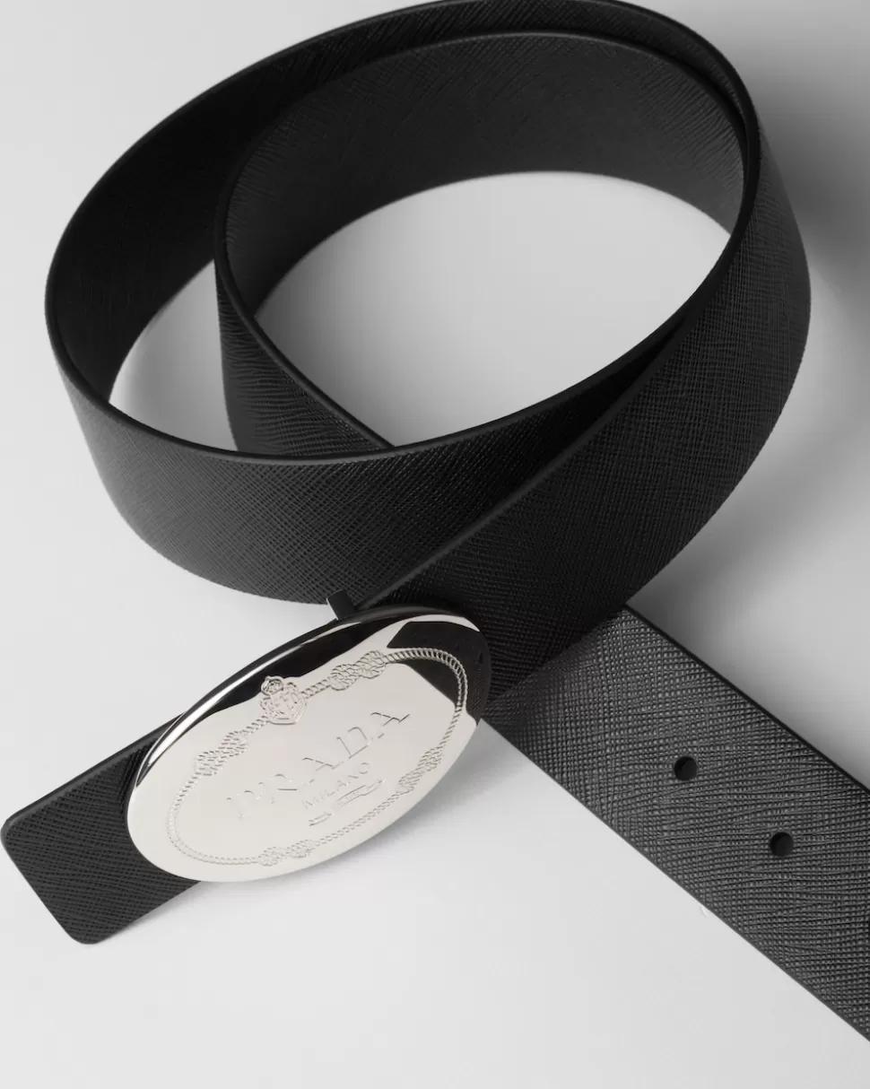 Prada Hebilla De Metal Para Cinturón^Hombre CINTURONES PERSONALIZADOS