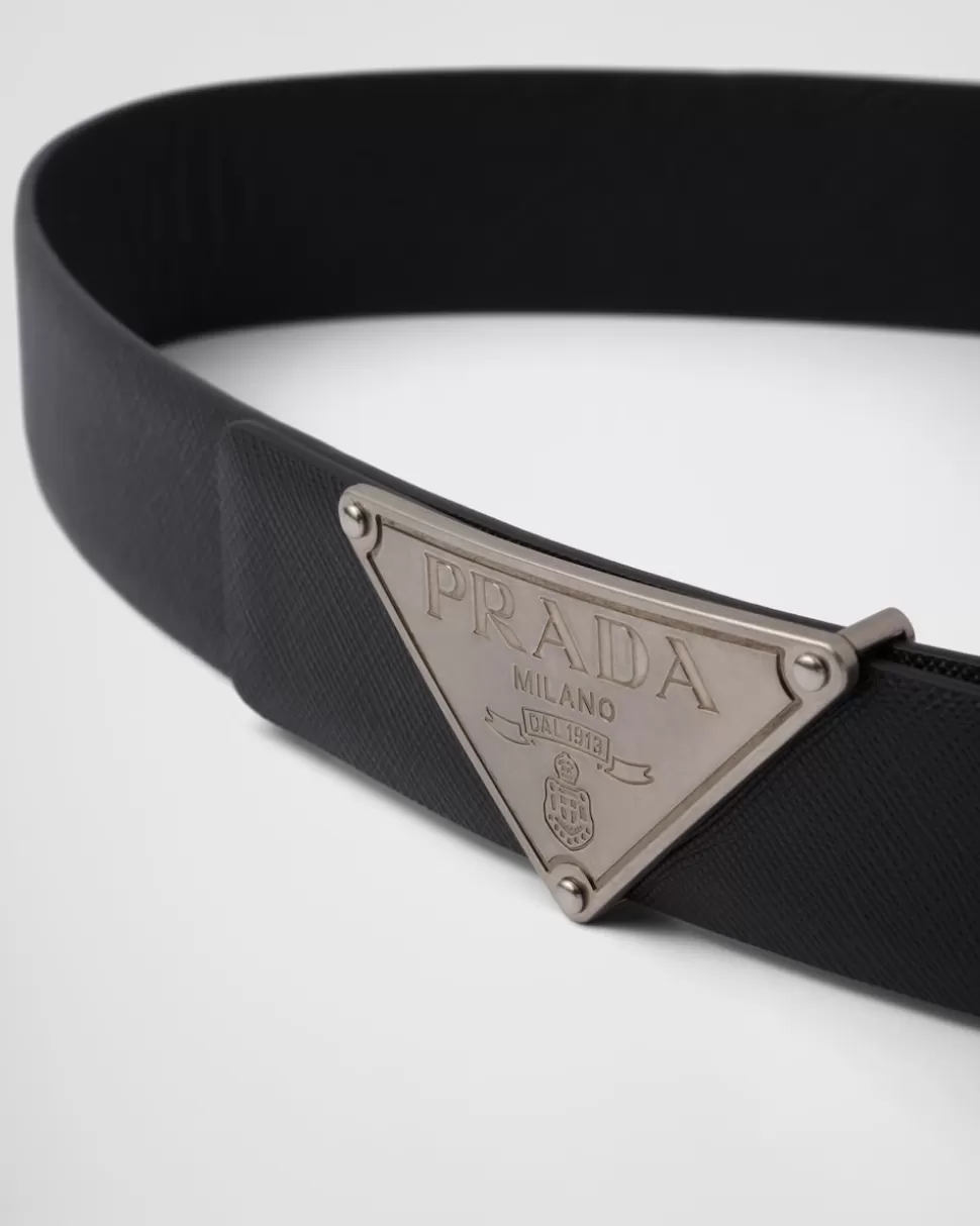 Prada Hebilla De Metal Para Cinturón^Hombre CINTURONES PERSONALIZADOS