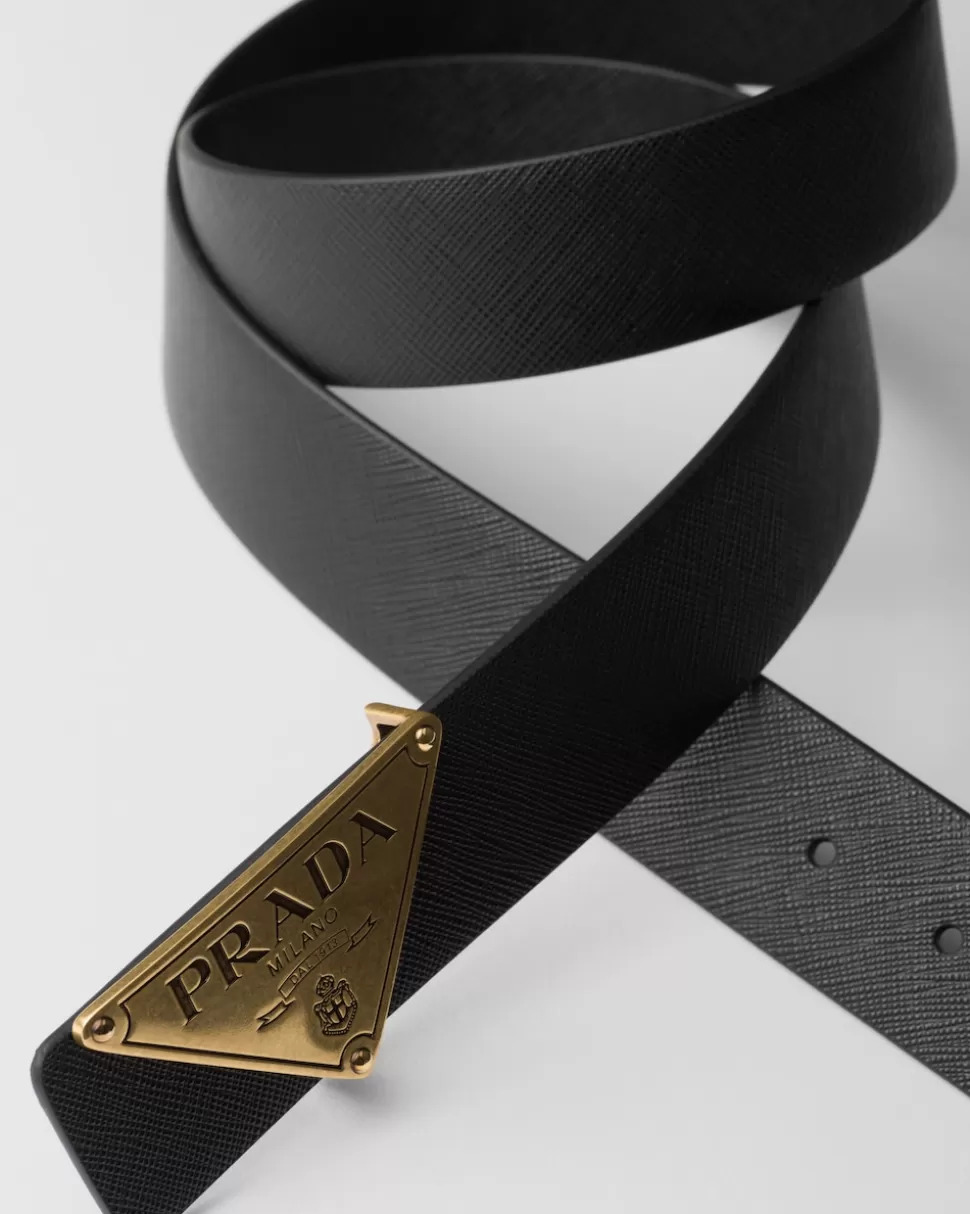 Prada Hebilla De Metal Para Cinturón^Hombre CINTURONES PERSONALIZADOS