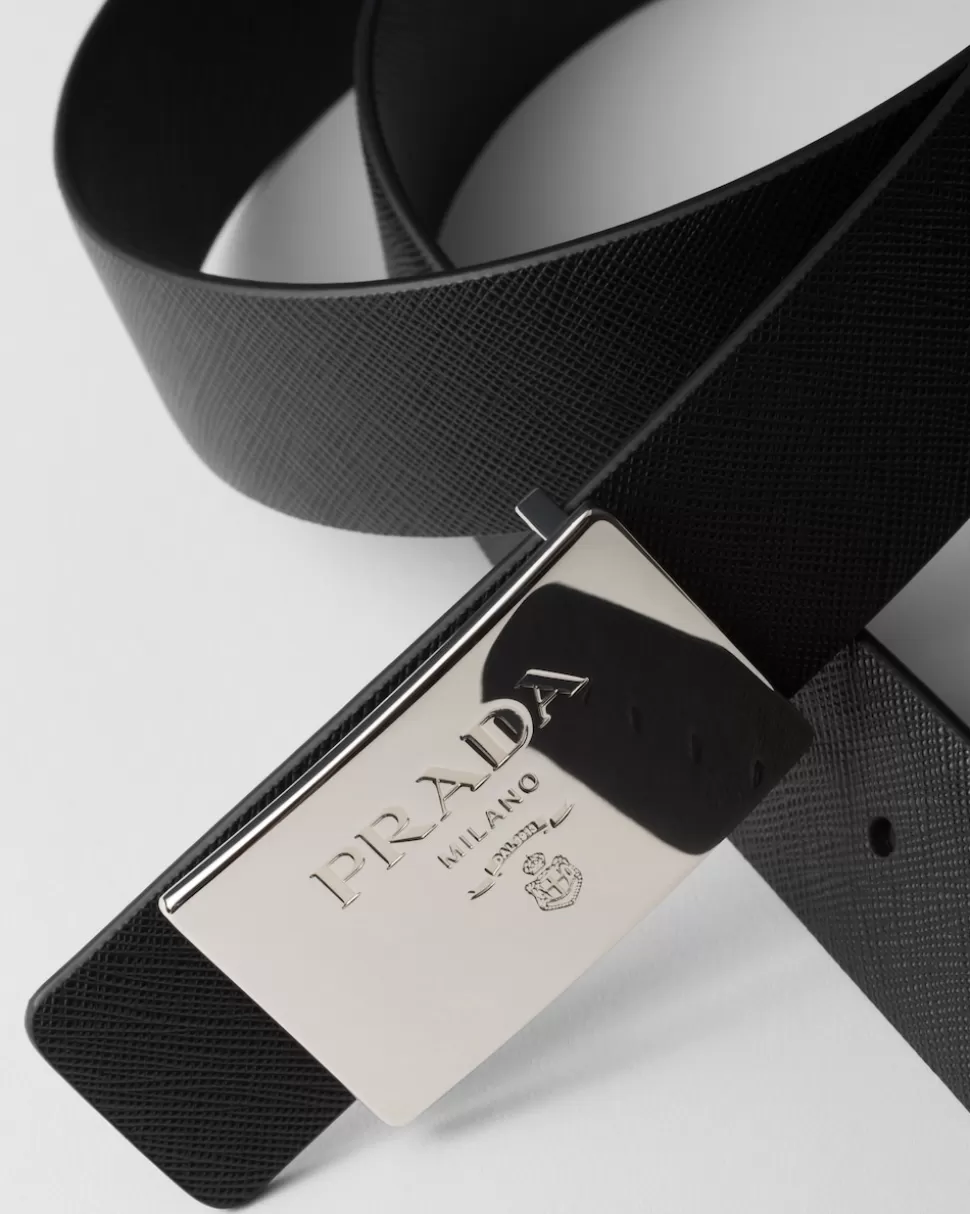 Prada Hebilla De Metal Para Cinturón^Hombre CINTURONES PERSONALIZADOS