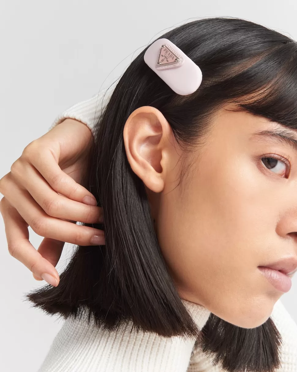 Prada Horquilla De Re-nylon^Mujer DIADEMAS Y ACCESORIOS PARA EL PELO