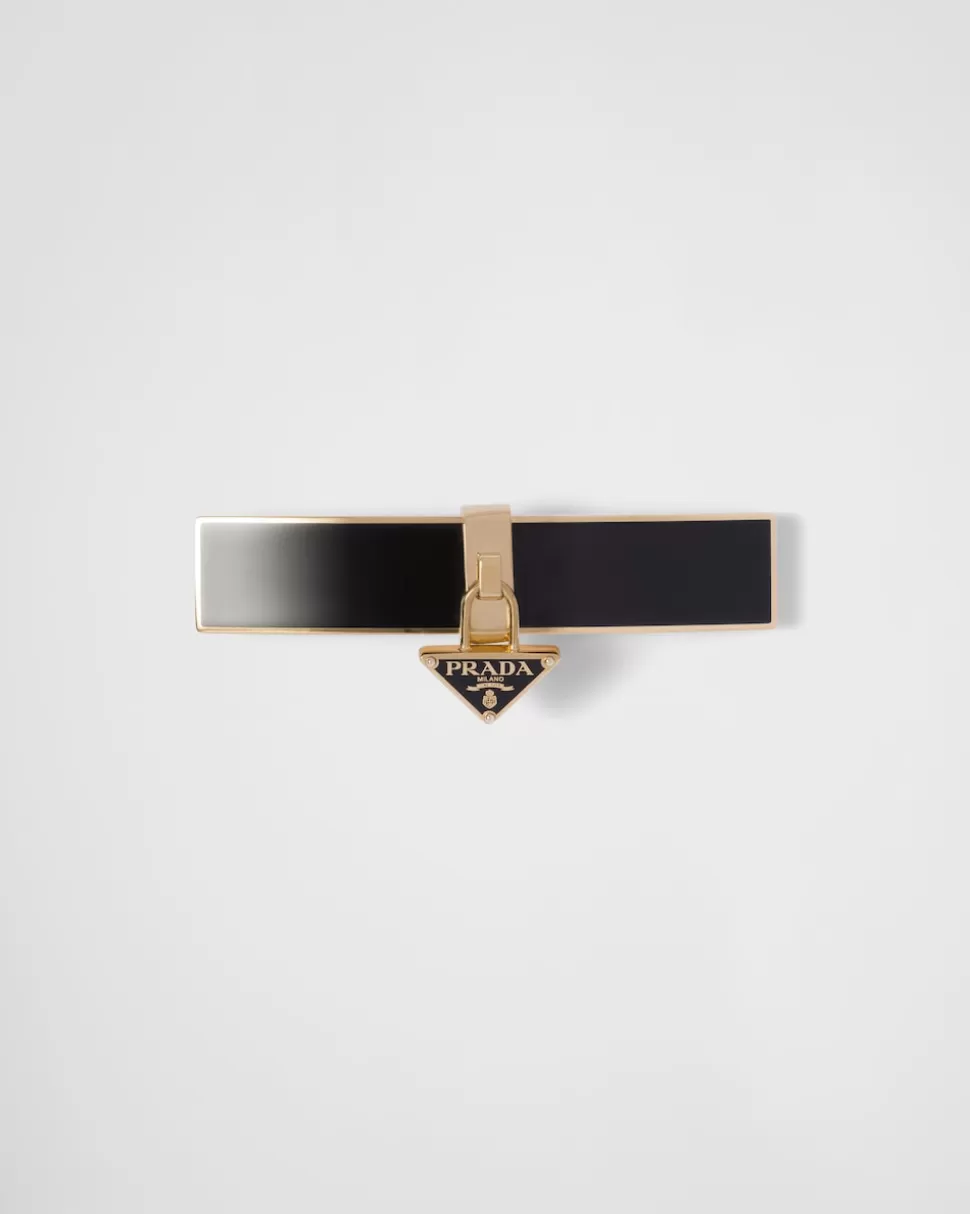Prada Horquilla Para El Pelo De Metal^Mujer DIADEMAS Y ACCESORIOS PARA EL PELO